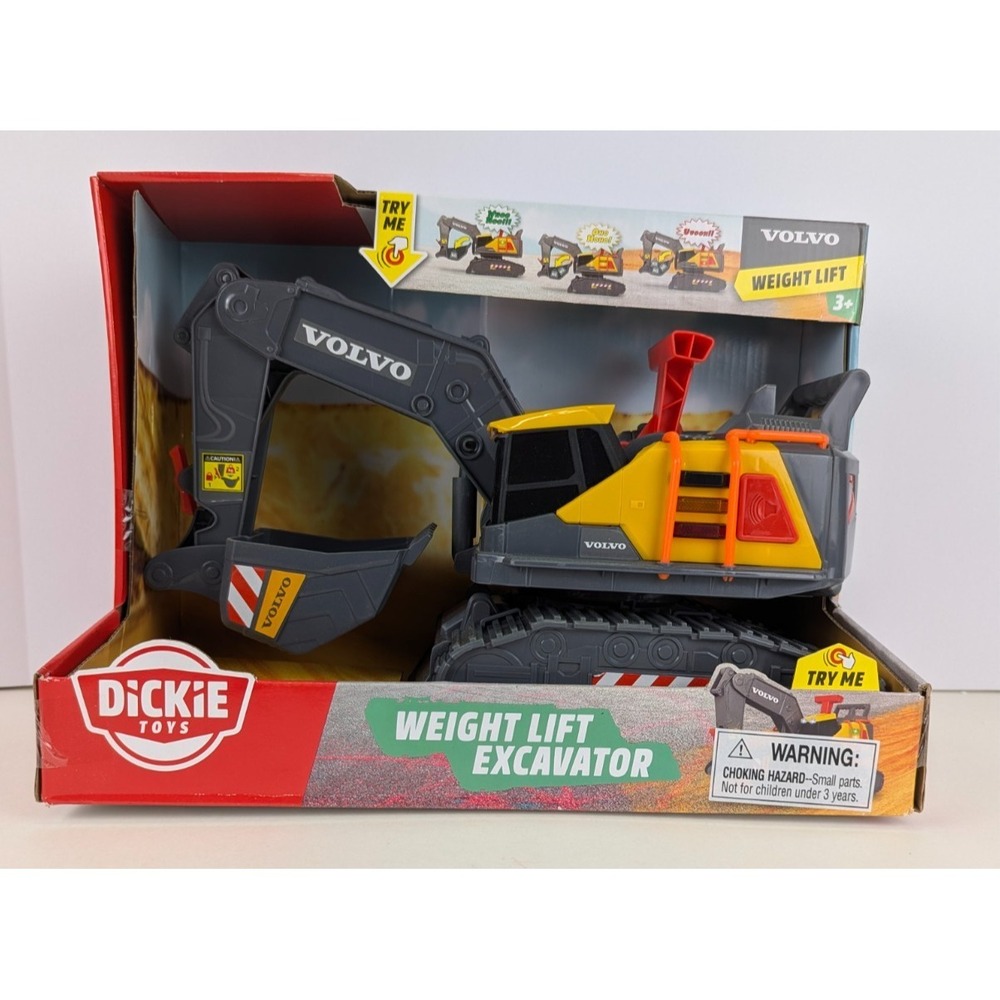 Dickie Toys Volvo Power Excavator NEW